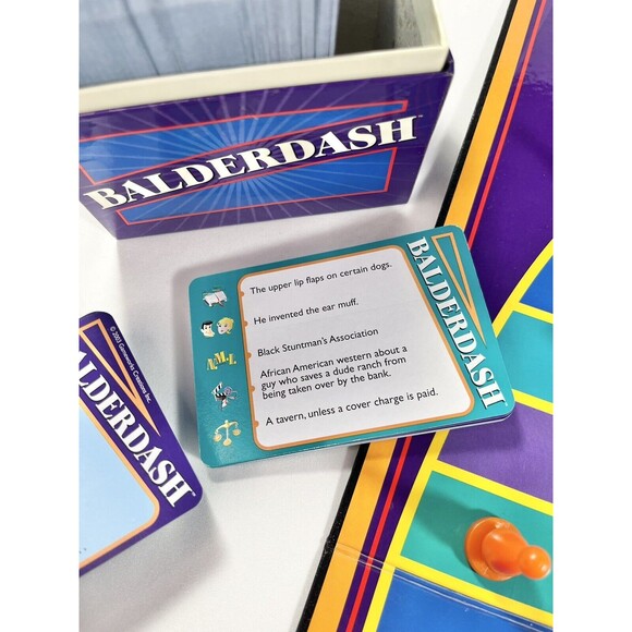 Balderdash The Classic Bluffing Board Game Hasbro Vintage 2003 - Picture 12 of 16